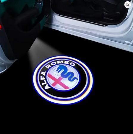Alfa Romeo Logo Projector - Portier voertuigverlichting -, Auto-onderdelen, Verlichting