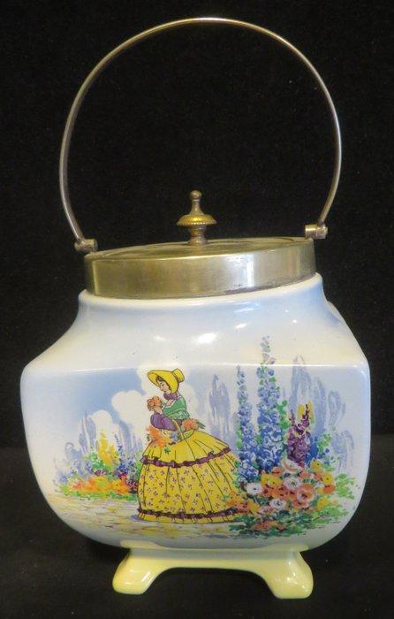 Staffordshire pottery district - Koektrommel - Prachtige, Antiek en Kunst, Curiosa en Brocante