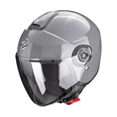 Scorpion EXO City II - Grijs, Motoren, Kleding | Motorhelmen, M, Jethelm, Verzenden