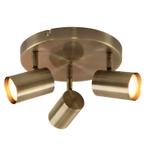 Moderne plafondlamp brons, Elena, Huis en Inrichting, Lampen | Plafondlampen, Ophalen of Verzenden, Nieuw, Metaal, Modern