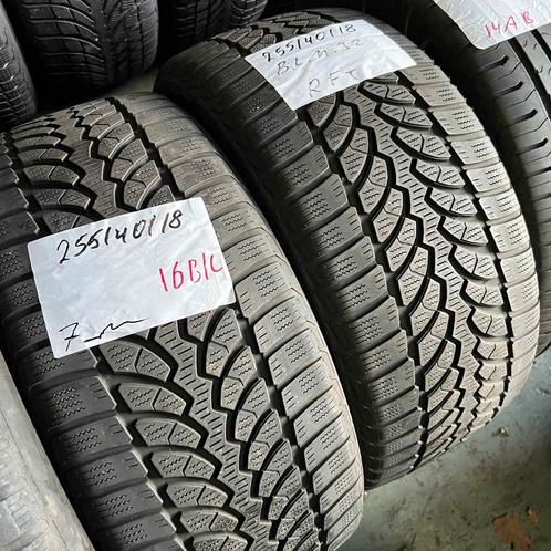 2 x Bridgestone Blizzak LM-32 255-40-18 RFT Winterbanden 7mm, Auto-onderdelen, Banden en Velgen, 18 inch, Winterbanden, 255 mm