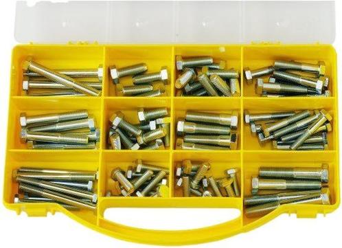 Volvo Bouten assortiment UNC 144 stuks 1/4 5/16 3/8 assortim, Auto diversen, Autogereedschap, Nieuw, Verzenden