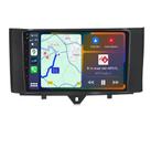 Android navigatie radio Smart Fortwo 2011-2015, Android...., Auto diversen, Autoradio's, Nieuw