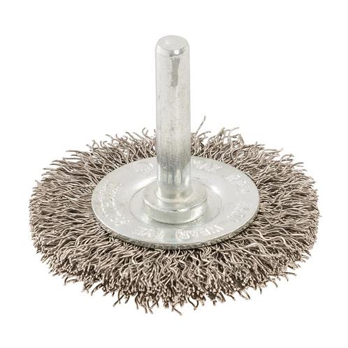 Silverline Staalborstel wiel - Ø 50 mm - 0,3 mm staaldraa.., Doe-het-zelf en Verbouw, Gereedschap | Boormachines, Nieuw, Ophalen of Verzenden