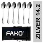 Fako Bijoux® - Koffielepel / Dessertlepel Classic - 14cm -, Verzenden, Nieuw