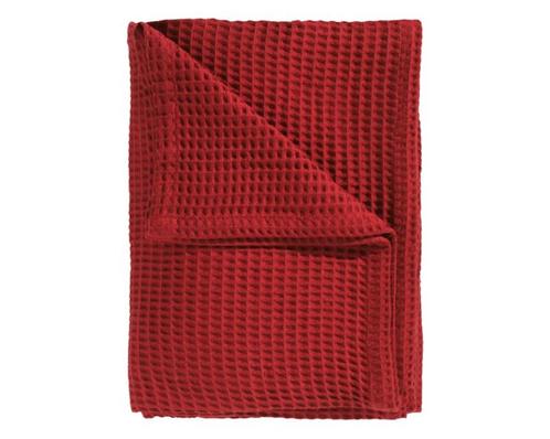 Heckettlane Wafel Sprei Fire Red, Huis en Inrichting, Slaapkamer | Beddengoed