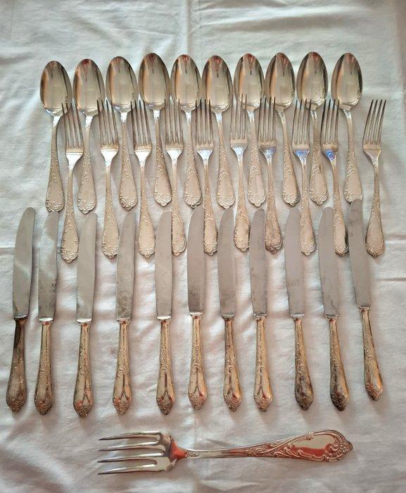 Bestekset (32) - Da Frutta - Geplateerd zilver, Antiek en Kunst, Antiek | Meubels | Tafels