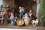 Decoratief ornament - handgeschilderd - oude nativityscene, Antiek en Kunst