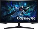 Samsung Odyssey G5 G55C - Gaming Monitor - 32 QHD 165Hz, Computers en Software, Monitoren, Verzenden, Zo goed als nieuw, Samsung
