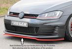 Rieger spoiler | VW Golf 7 VII GTI/ GTD 2013-2017 | ABS |, Ophalen of Verzenden, Nieuw, Volkswagen
