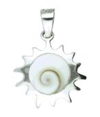 Zilveren Oog van Shiva in zon ketting hanger, Sieraden, Tassen en Uiterlijk, Kettinghangers, Verzenden, Nieuw