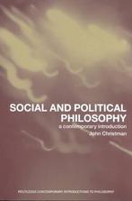 Social and Political Philosophy 9780415217989, Zo goed als nieuw, Verzenden