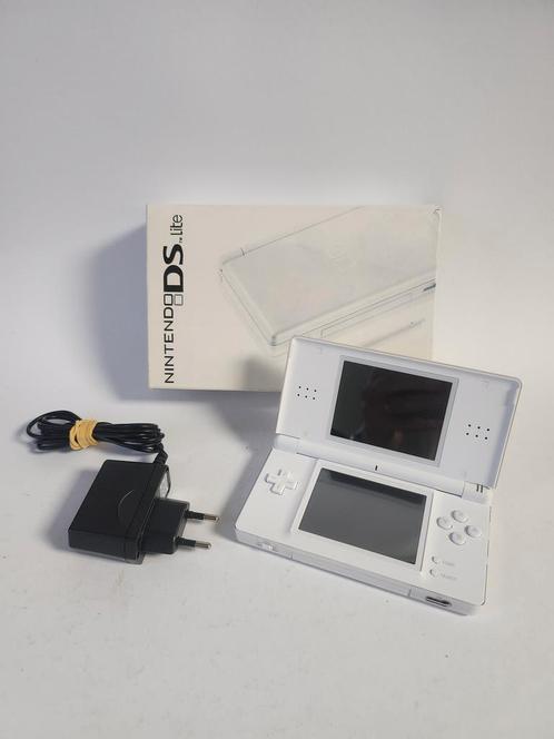 Witte Nintendo DS Lite in doos, Spelcomputers en Games, Games | Nintendo DS, Ophalen of Verzenden