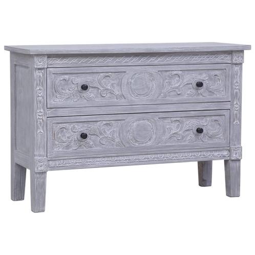 Dressoir Grijs Mahonie | OP=OP | Moderne Glamour, Huis en Inrichting, Kasten | Dressoirs, 50 tot 100 cm, 25 tot 50 cm, Met lade(s)