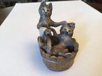 sculptuur, La toilette - 6 cm - Koud geverfd brons