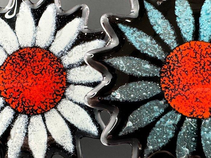 Studio Habrat - Beeldje - Sunflower (2) - fusing, Antiek en Kunst, Antiek | Glas en Kristal