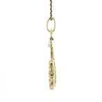 Gouden vintage viool hanger 14 krt, Ophalen of Verzenden, Nieuw