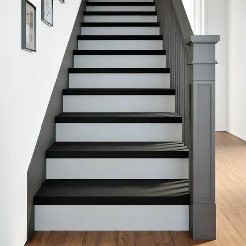 vidaXL Traptreden 2 st 80x25x2 cm massief eikenhout, Doe-het-zelf en Verbouw, Ladders en Trappen, Nieuw, Verzenden