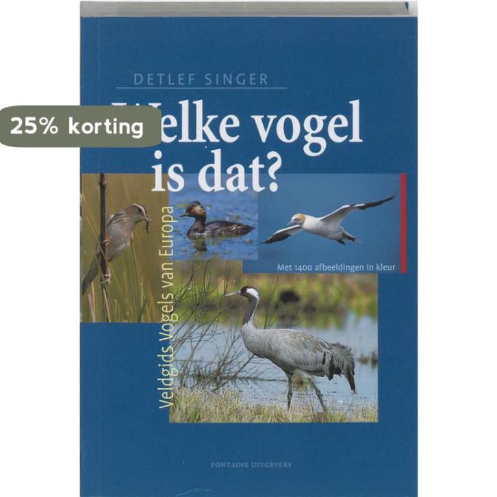 Welke vogel is dat? 9789059560130 D. Singer, Boeken, Hobby en Vrije tijd, Gelezen, Verzenden