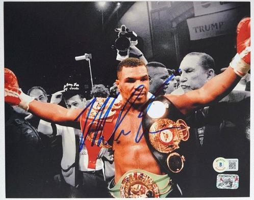 Boxe - Mike Tyson - Photograph, Verzamelen, Overige Verzamelen