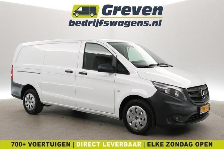 Zakelijke Lease |  Mercedes-Benz Vito 116 CDI Lang, Auto's, Bestelauto's, Onderhoudsboekje, Lease, Automaat, Wit, Mercedes-Benz
