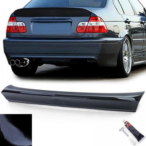 Spoiler CSL look BMW 3 Serie E46 Sedan Glans Zwart, Auto-onderdelen, Overige Auto-onderdelen, Ophalen of Verzenden