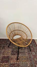 Stoel - Rattan - Rotan kuipstoel