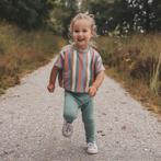 Your Wishes  Bold stripes shirt cropped tee Maat 128, Kinderen en Baby's, Kinderkleding | Maat 128, Meisje, Nieuw, Ophalen of Verzenden