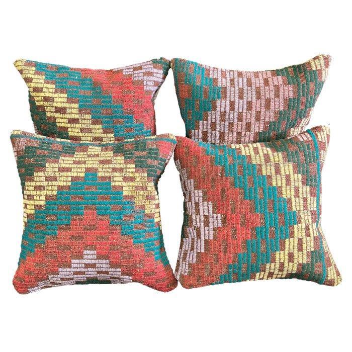(4) Boho Authentic Kilim - Kussen, Huis en Inrichting, Stoffering | Tapijten en Kleden