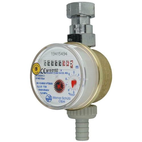 Tapkraan watermeter, Doe-het-zelf en Verbouw, Overige Doe-het-zelf en Verbouw, Nieuw, Ophalen of Verzenden