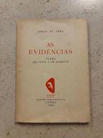 Jorge de Sena - As Evidência (signed by author) - 1955