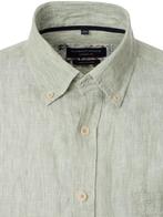 Linnen Casa Moda Groen Overhemd Button Down Boord, Verzenden, Nieuw, Groen