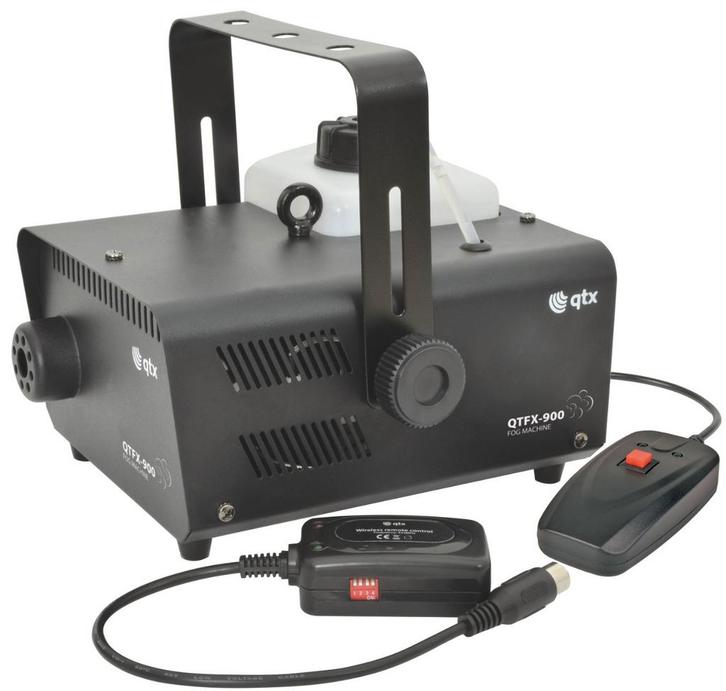Qtx QTFX-900 Rookmachine 900 Watt, Muziek en Instrumenten, Licht en Laser, Overige typen, Nieuw, Verzenden