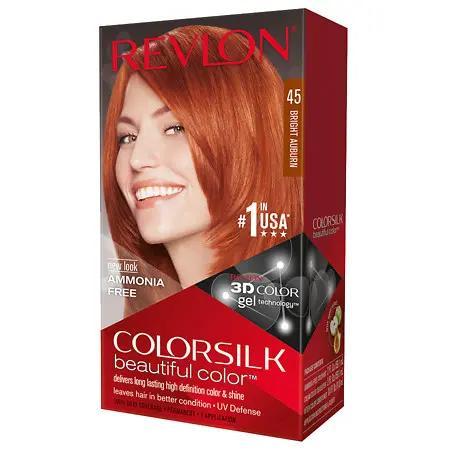 Revlon Colorsilk Haarverf Permanent - Bright Auburn - 45, Sieraden, Tassen en Uiterlijk, Uiterlijk | Haarverzorging, Ophalen of Verzenden