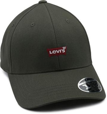 Levis Pet Flexfit Logo Olijfgroen maat one size Heren beschikbaar voor biedingen