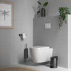 Brauer Toiletrolhouder - Gunmetal Geborsteld Pvd, Ophalen of Verzenden, Nieuw