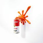 2FAST - Orange Graffiti Tomato Soup Splash Sculpture, Antiek en Kunst