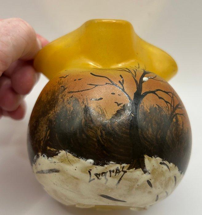 François-Théodore Legras - Vaas - Glas, Antiek en Kunst, Antiek | Glas en Kristal