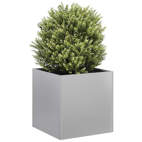 vidaXL Plantenbak 40x40x40 cm gegalvaniseerd staal, Tuin en Terras, Bloembakken en Plantenbakken, Nieuw, Metaal, Verzenden