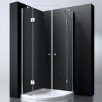 Douchecabine Kwartrond 90X90 Presto. Helder Glas (Badkamer), Doe-het-zelf en Verbouw, Sanitair, Ophalen of Verzenden, Nieuw