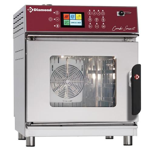Diamond Hetelucht-/stoomoven | 4 Niveaus 2/3 GN | 230v | Bev, Zakelijke goederen, Horeca | Keukenapparatuur, Nieuw in verpakking