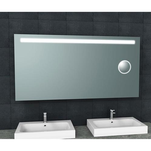 Badkamerspiegel Aqua Splash Mire Rechthoek Inclusief LED, Doe-het-zelf en Verbouw, Sanitair, Ophalen of Verzenden