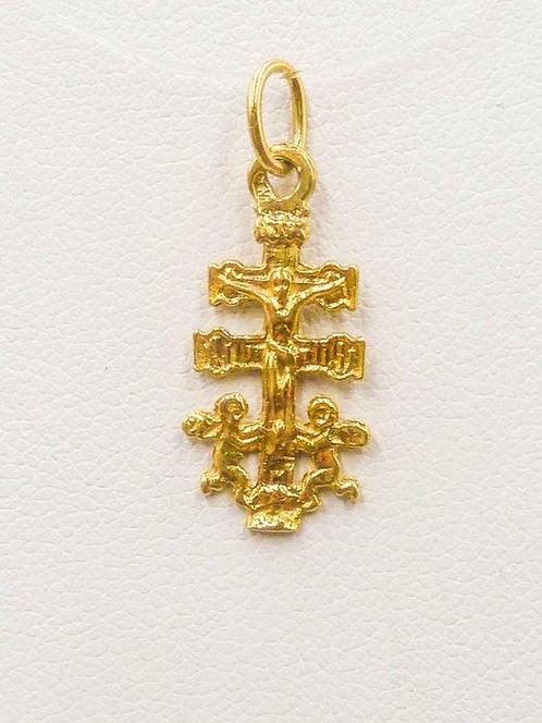 Zonder Minimumprijs - Hanger - 18 karaat Geel goud, Sieraden, Tassen en Uiterlijk, Antieke sieraden