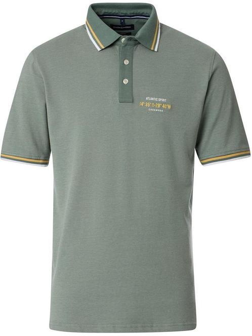 Casa Moda Poloshirt Atlantic Spirit Met Elasthan, Kleding | Heren, Polo's, Groen, Nieuw, Verzenden