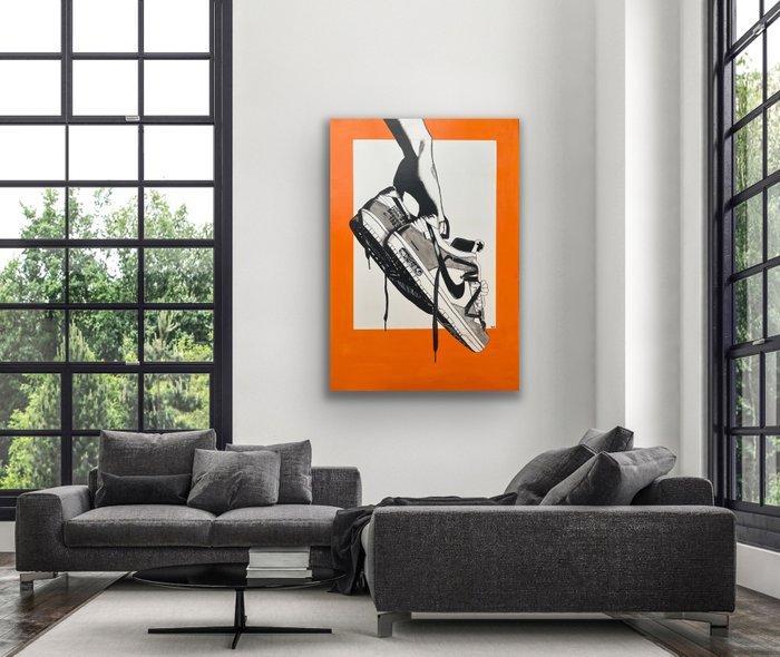 Mike Idir - Sneakers legacy, Antiek en Kunst, Kunst | Schilderijen | Modern