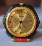 Reisklok, Wekker - Ferrari -  Art Deco Staal - 2000-2023, Antiek en Kunst, Antiek | Klokken