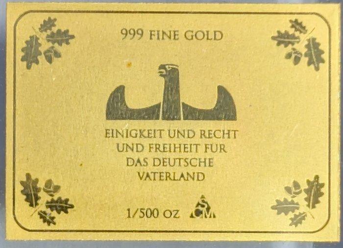 Duitsland. Gold medal 2019 Jahre Deutsche einheit (Zonder, Postzegels en Munten, Munten | Europa | Niet-Euromunten