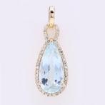 Zonder minimumprijs - Hanger - 14 karaat Geel goud - 2.71ct., Sieraden, Tassen en Uiterlijk, Antieke sieraden