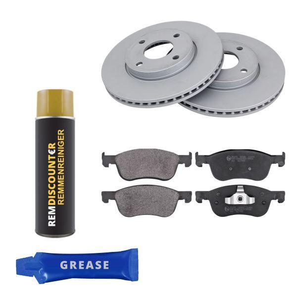 Voordeelset Remschijven + Remblokken FORD FIESTA 1.0 EcoBoos, Auto-onderdelen, Klein materiaal, Nieuw, Verzenden