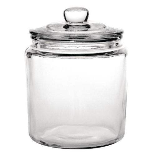 Olympia glazen voorraadpot 25,2(h)x20(Ø)cm 3,8L, Huis en Inrichting, Keuken | Keukenbenodigdheden, Verzenden